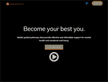 Tablet Screenshot of mindhealthy.com